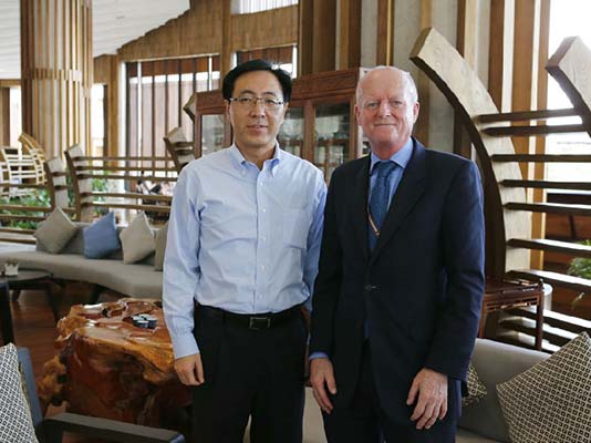 中免集團(tuán)董事長(zhǎng)、總經(jīng)理 彭輝接受穆迪報(bào)道專訪